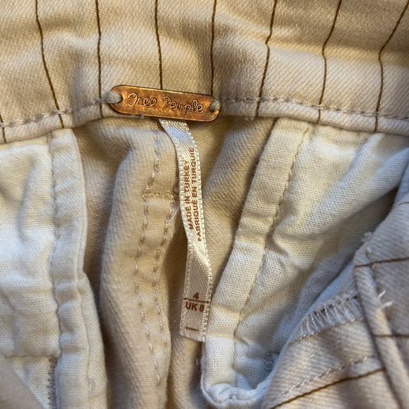 Free People Paper Bag High Waist Crop Pants, Size 4 - Picture 6 of 8